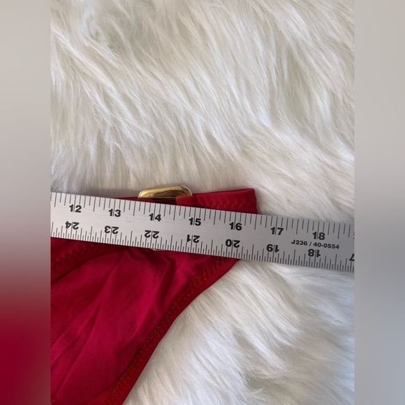 St.John woman’s bikini bottoms color red size 10 - Picture 6 of 6